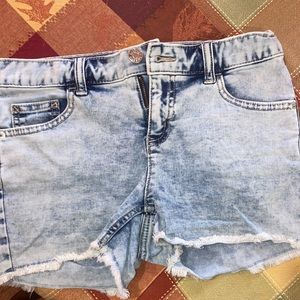 Justice Jean shorts size 14